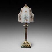 Early 20thC Brass Table Lamp 