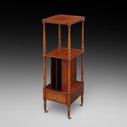 Early 20thC Mahogany Three Tier Whatnot Stand