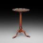 Early 20thC Mahogany Tripod Wine Table