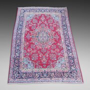 Early 20thC Persian Heriz Hand Woven Woolen Rug