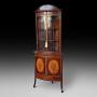 Edwardian Mahogany Floor Standing Corner Display