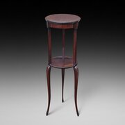 Edwardian Mahogany Side Table / Torchere Stand