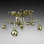 F & C Osler - Early 19thC Brass Ceiling Lamp