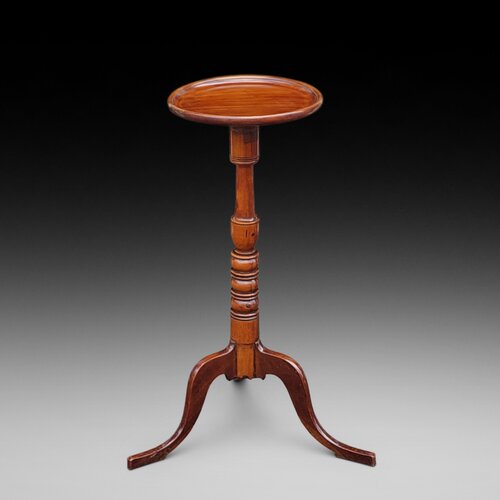 George III Mahogany Candle Stand Occasional Table