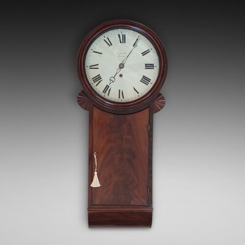 George III Mahogany Drop Dial 