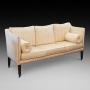 George III Mahogany Framed Sofa Settee