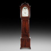 George III Mahogany 8 Day Longcase Clock