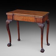 George II Mahogany Card Table