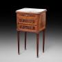 Late 19thC French Kingwood Bedside Cabinet