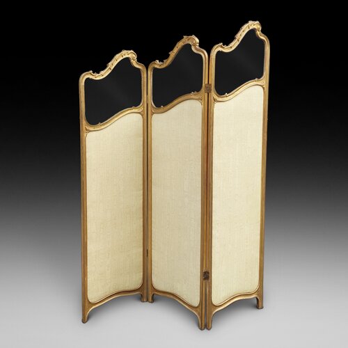 Mid 19thC Continental Giltwood Vanity Screen