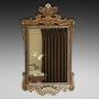 Mid 19thC Giltwood Mirror Robert Strahan - Dublin