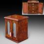 Mid Victorian Burr Walnut Jewellery Box 