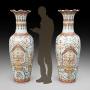 Pair of Early 20thC Oversize Chinese Vases