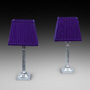 Pair Of Late 19thC Silver Plated Candlesticks