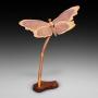  Redwood sculpture of a butterfly
