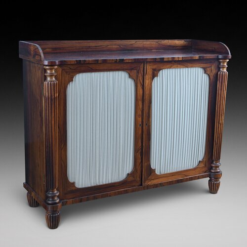 Regency George IV Goncalo Alves Side Cabinet