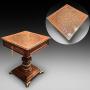 Regency Rosewood Centre Brass Inlaid Table