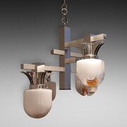 Retro 60s Italian Ceiling Light Fitting