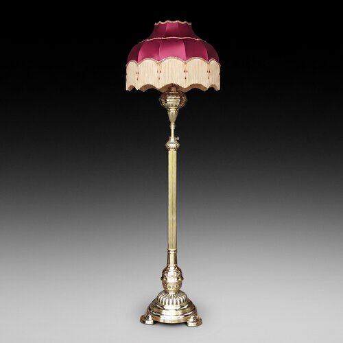 Victorian Brass & Extending Standard Oil Lamp