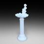 Victorian Cast Iron Bird Bath