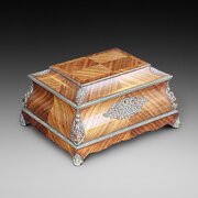 Victorian Kingwood Jewellery Box