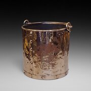 Victorian Riveted Copper Coal Bucket