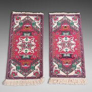 Pair Of Turkish Hand Wovn Rugs