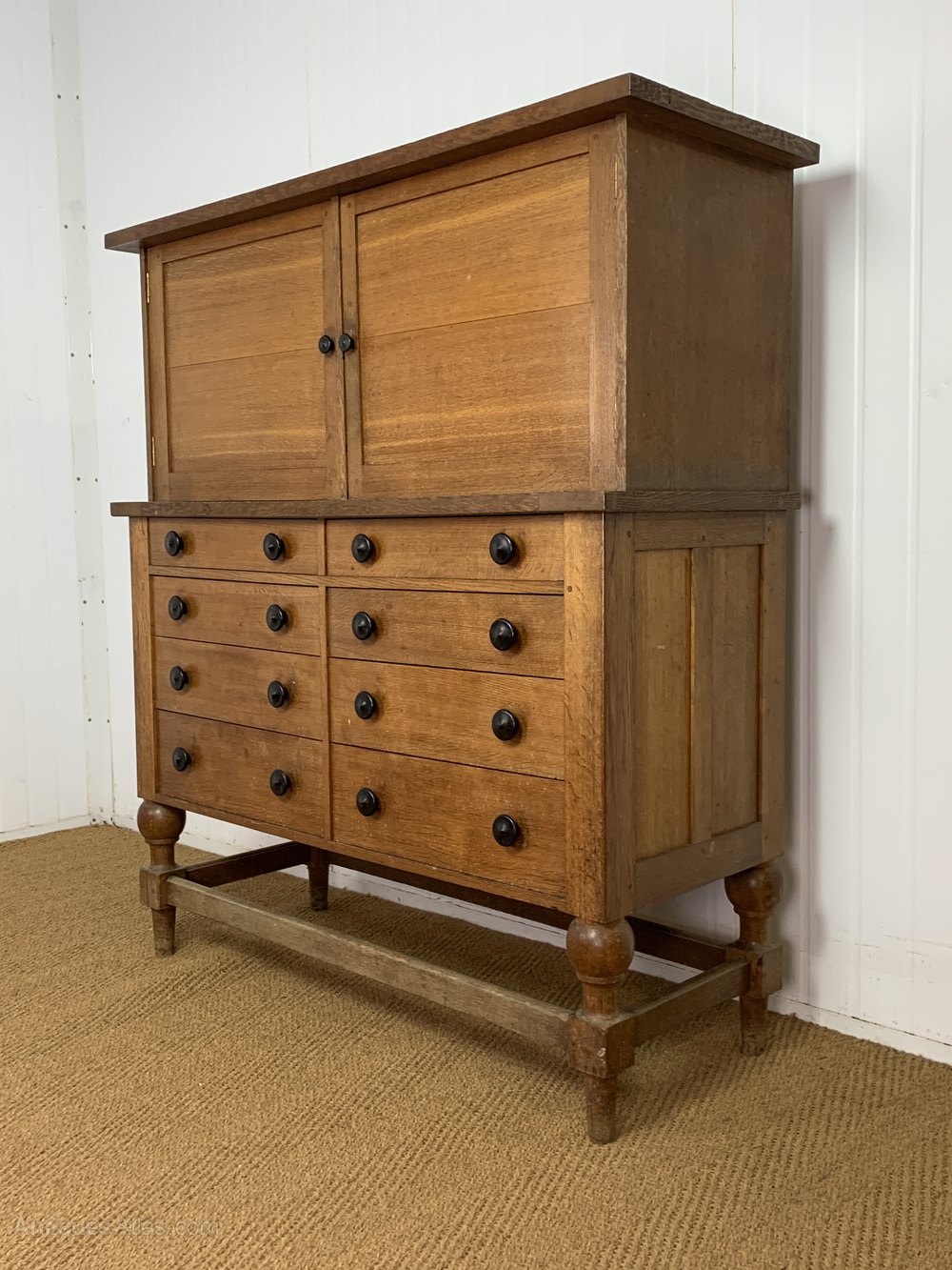 A Substantial Arts & Crafts Oak Side Antiques Atlas