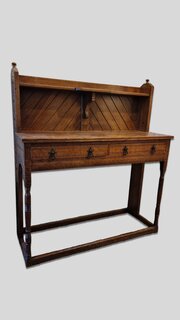 Aesthetic Oak Side Table After Christopher Dresser