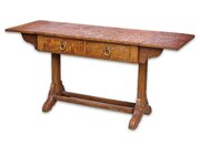 Arts & Crafts Cotswold School Oak Sofa Table