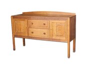 Arts & Crafts Cotswold Style Oak Sideboard 