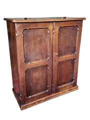 Arts & Crafts Gothic Revival Side Cabinet 