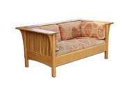 Arts & Crafts Mission Gustav Stickley Spindle Sofa