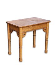 Arts & Crafts Neo Gothic Craftsman Oak Side Table