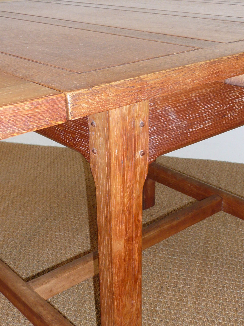 Bath Makers Oak Extending Dining Table Antiques Atlas