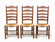 Cotswold School, Set Of 3 Ash Gimson Side Chairs