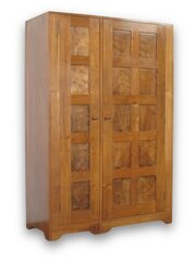 Cotswold School Walnut Wardrobe After Peter Waals