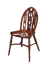 Gothic Revival Yew Windsor Side Hall Chair