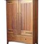 Heals Arts & Crafts Fitted Oak Wardrobe