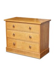 Heals Arts  Crafts Oak Letchworth Chest of Drawer
