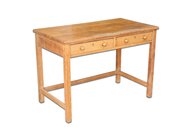 Heals Cotswold Style Oak Writing Table / Desk