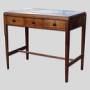 Heals Oak 3 Drawer Side Table