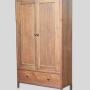 Heals Oak Double Wardrobe by Bath Cabinet Makers