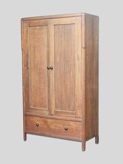 Heals Oak Double Wardrobe By Bath Cabinet Makers