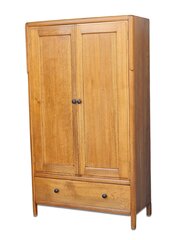 Heals Oak Double Wardrobe by Bath Cabinet Makers