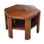 Heals Walnut Two-Tier Coffee / Book Table