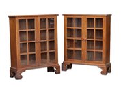 Pair of Cotswold School Oak Bookcases