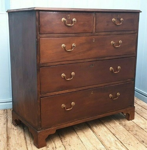 Chest Of Drawers 1780 Antique Oak Scottish Antiques Atlas