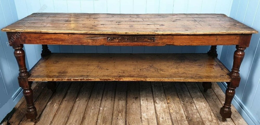 Kitchen Island Baker S Table Victorian 1860 Pine Antiques Atlas Kitchen Island Baker S Table Victorian, Bakers Table Kitchen Island With Seating