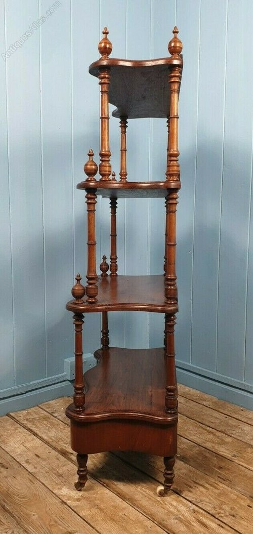 Wot Not What Not Shelves Bookcase Victorian 1870 Antiques Atlas